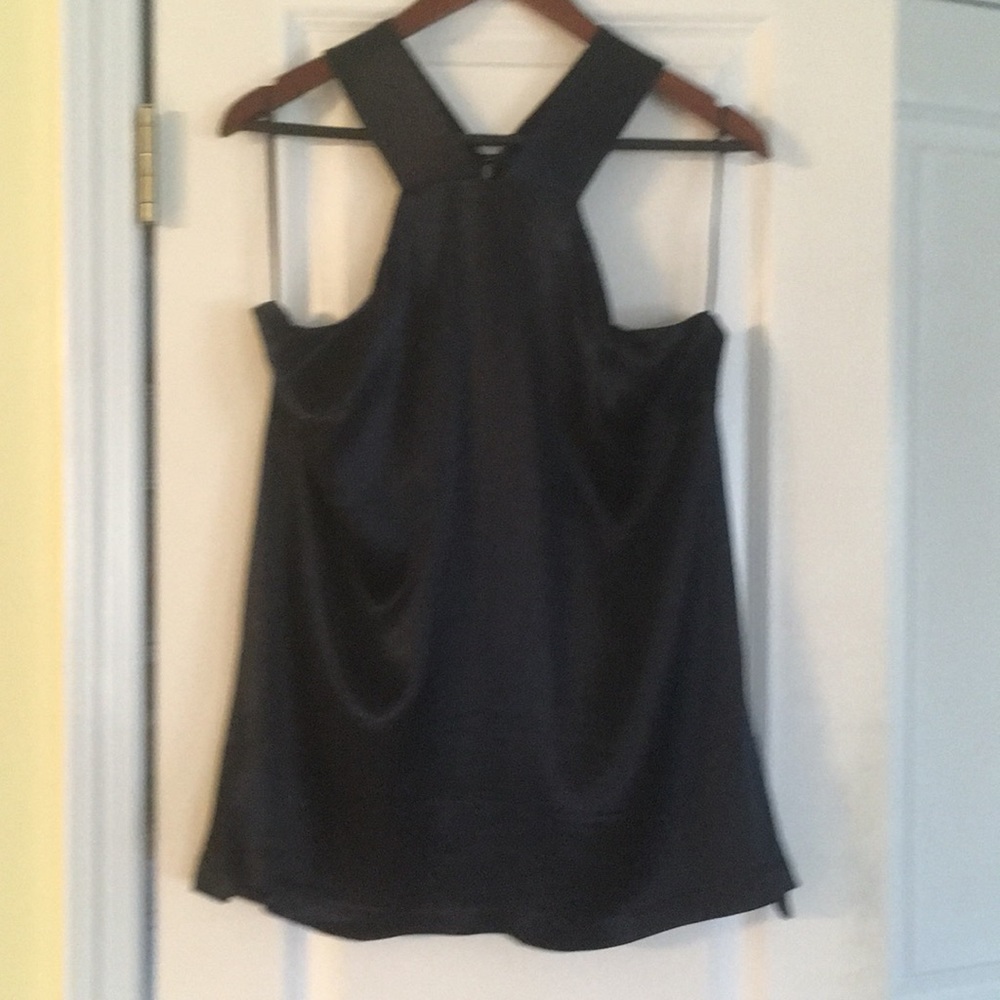 Navy blue Banana Republic sleeveless top